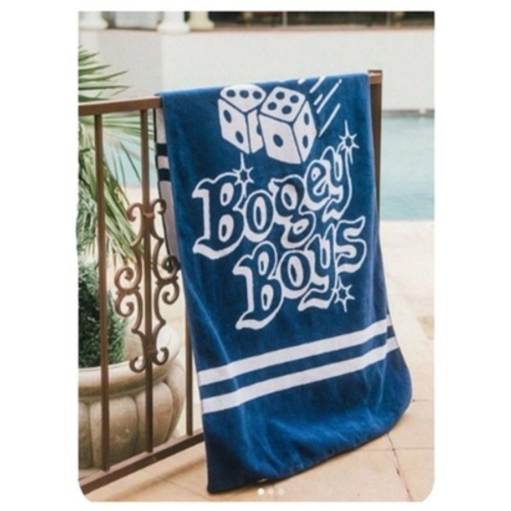 Bogey Boys‎ Macklemore Vegas Pool Towel Blue Dice Beach Golf Hypebeast 58x30